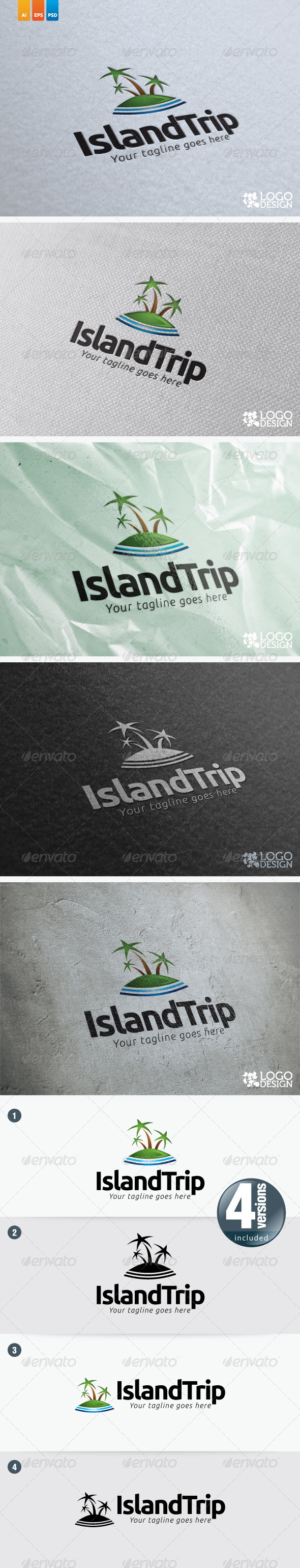 IslandTrip - Nature Logo Templates