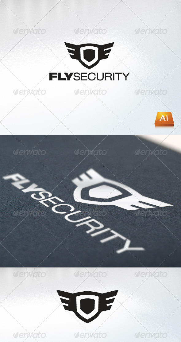 FlySecurity - Abstract Logo Templates