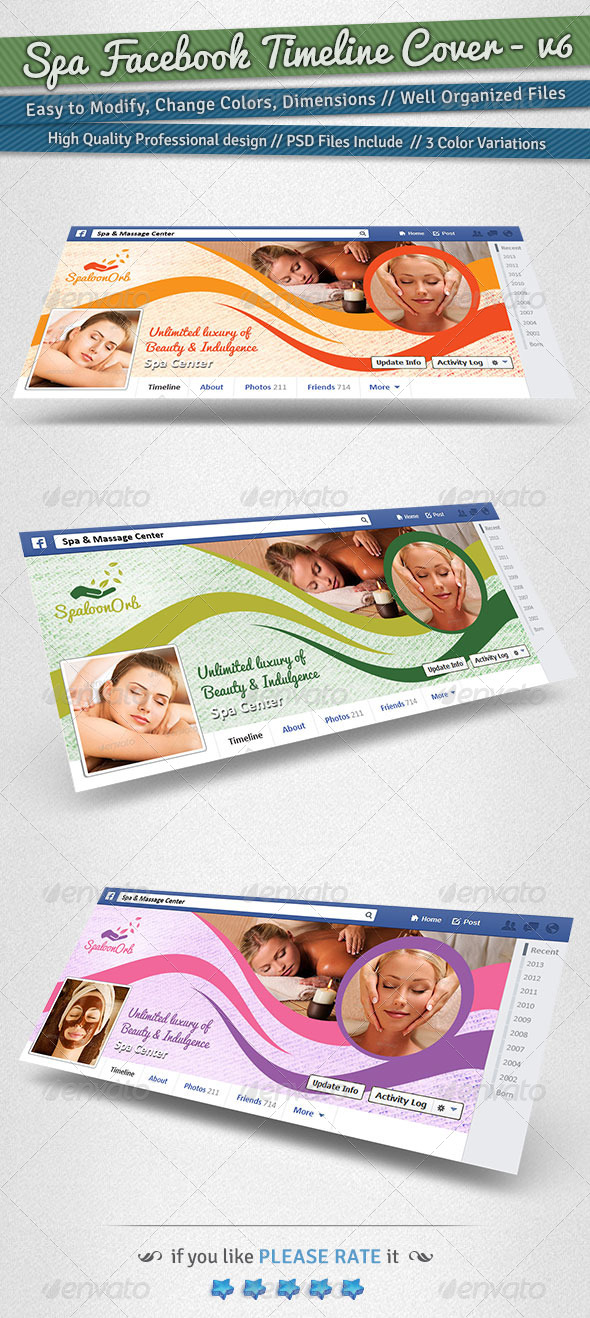 Spa Facebook Timeline Cover | Volume 6 - Facebook Timeline Covers Social Media