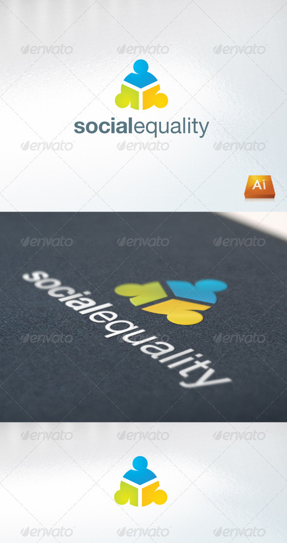 socialequality - Humans Logo Templates