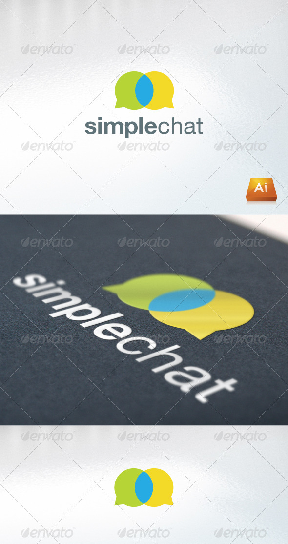 simplechat - Abstract Logo Templates