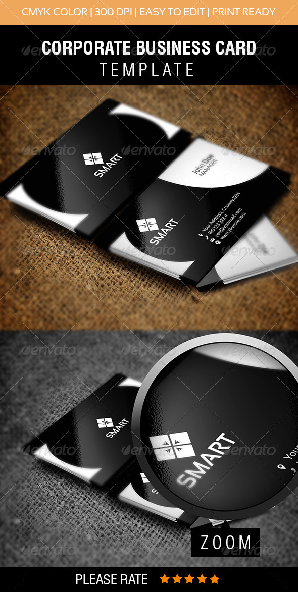 Smart Business Card - Corporate Business Cards