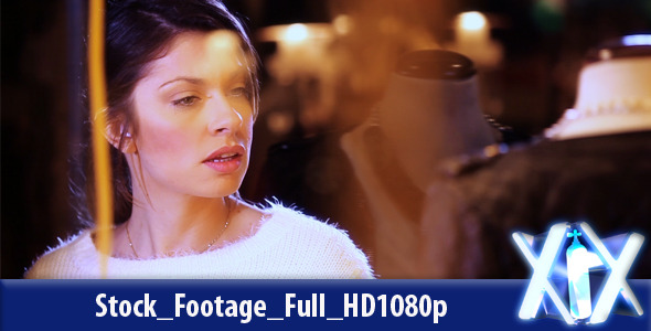 Young Woman Shopping