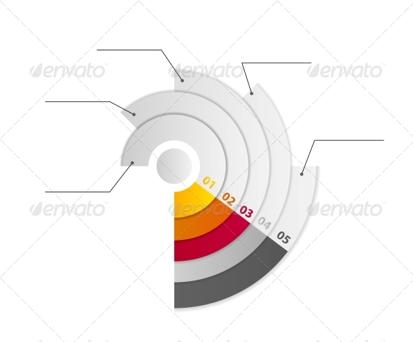 Infographic Business Template Vector Illustration - Infographics