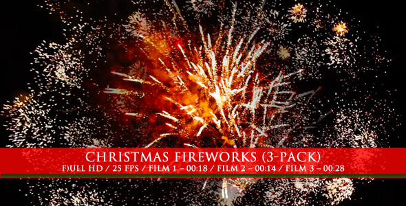 Christmas Fireworks (3-Pack)