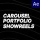 Carousel Portfolio Showreels - VideoHive Item for Sale