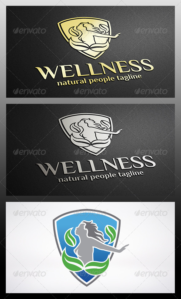 Shield Woman Logo - Humans Logo Templates