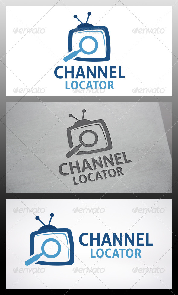 Tv Locator Logo - Objects Logo Templates
