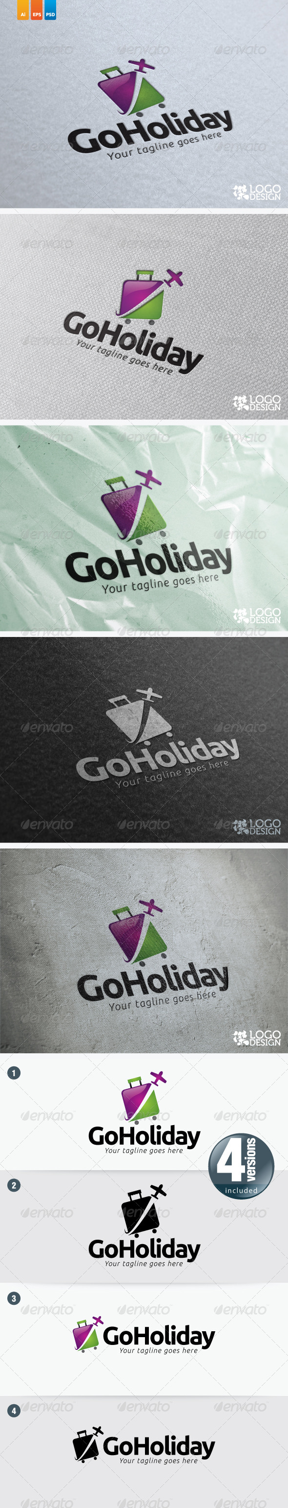 Go Holiday - Nature Logo Templates