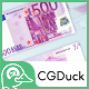 500 Euro Bills Rain - VideoHive Item for Sale