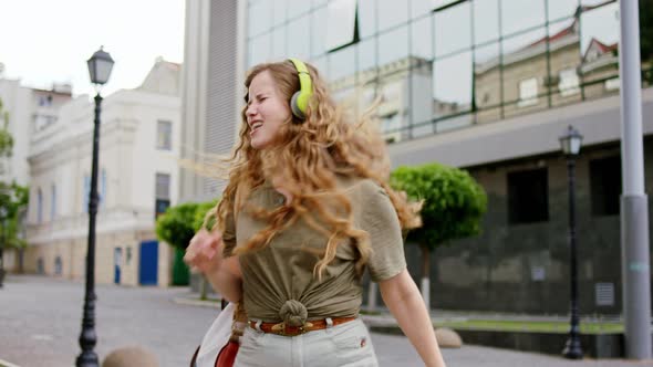 Funny and Charismatic Young Woman with Long and alt