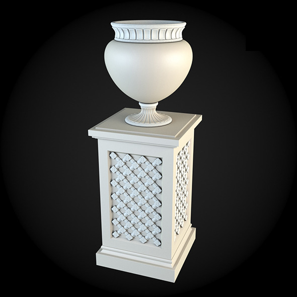 Pedestal 030 - 3Docean 6249391