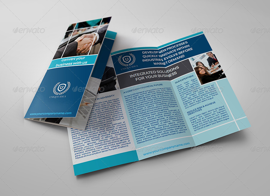 Company Brochure Tri-Fold Brochure Vol.4, Print Templates | GraphicRiver