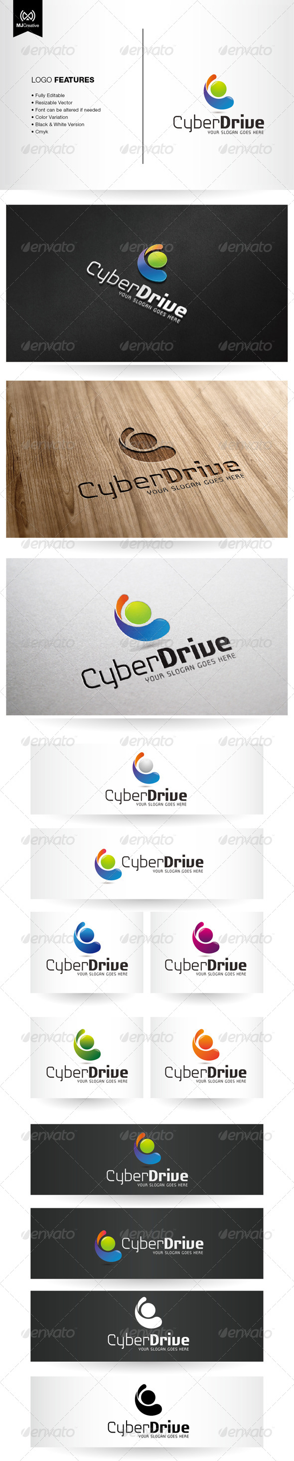 Abstract Letter C Logo - Vector Abstract