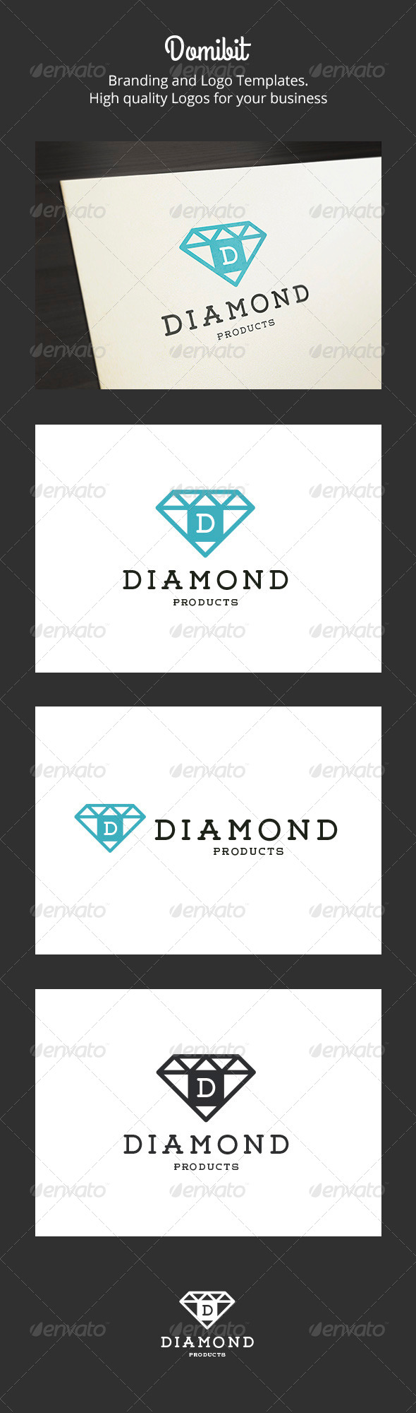 Diamond - Crest Logo - Crests Logo Templates
