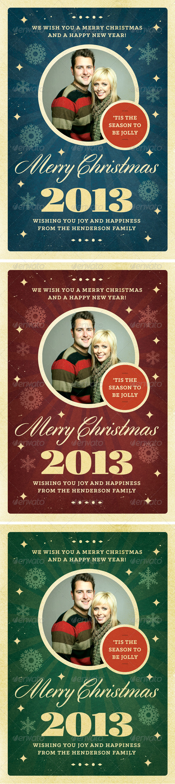 Joy - Christmas Flyer Template - Holidays Events