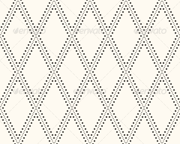 Vector Seamless Retro Pattern - Patterns Decorative