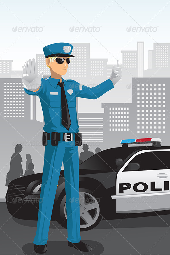 Police Officer - People Characters