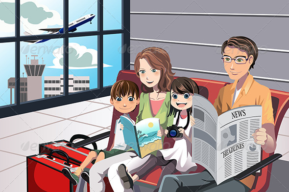 Family Vacation - Travel Conceptual