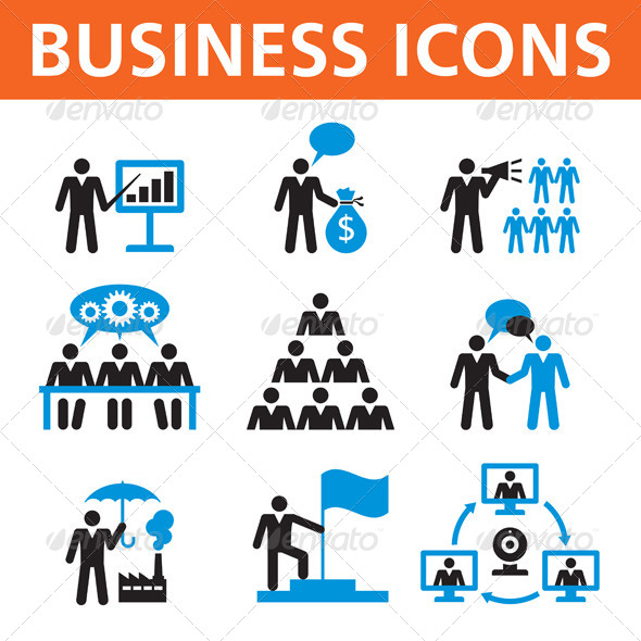 Business Vector Icons - Business Conceptual