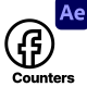 Facebook Number Counting &amp; UI Elements - VideoHive Item for Sale