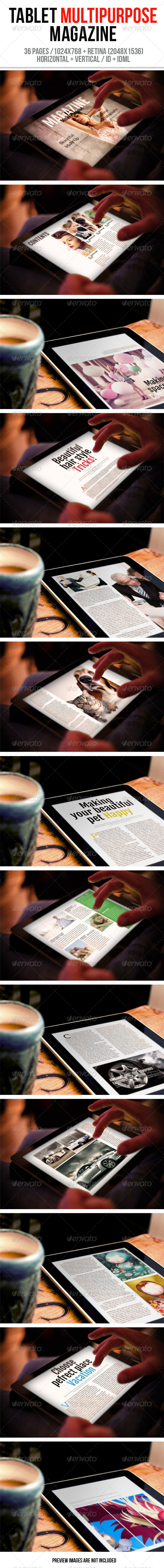 iPad & Tablet Multipurpose Magazine - Digital Magazines ePublishing