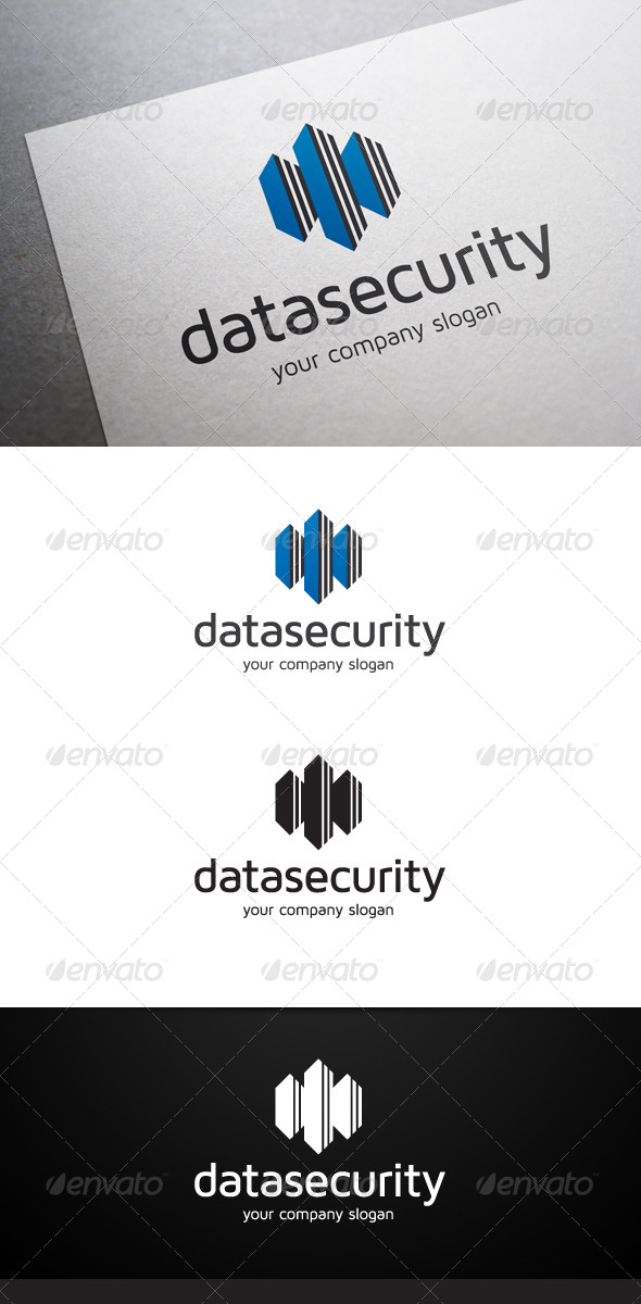 Data Security Logo - Objects Logo Templates