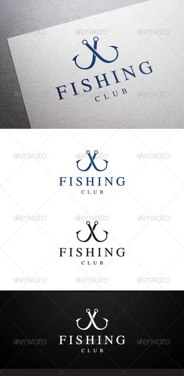 Fishing Club Logo - Symbols Logo Templates
