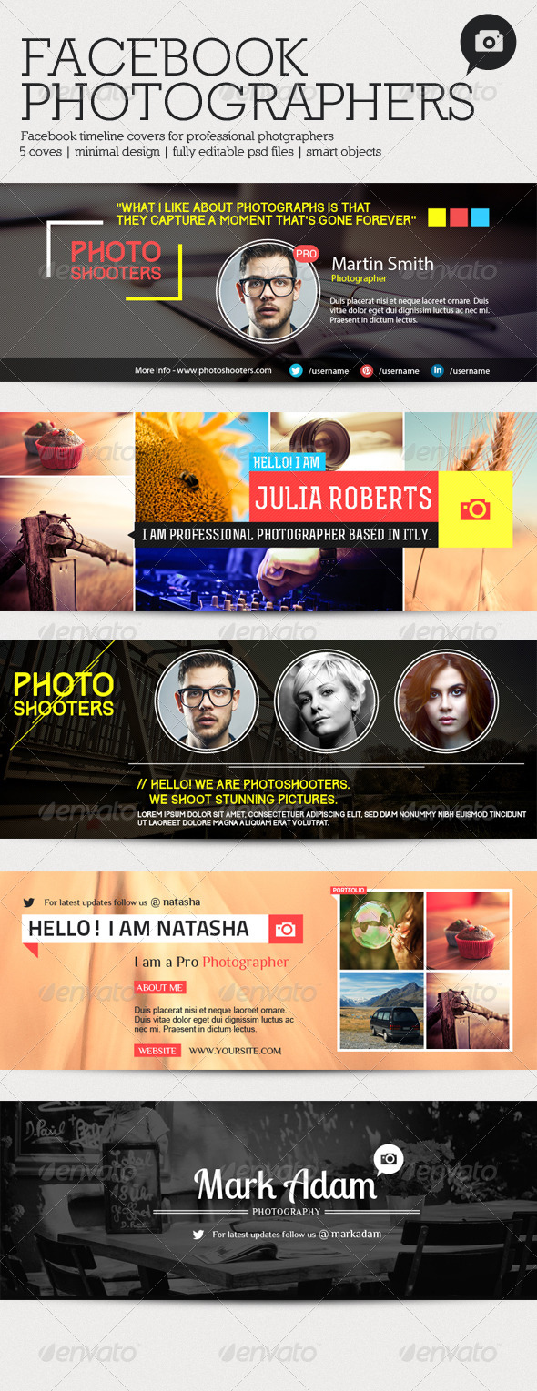 Facebook Photographers 3 - Facebook Timeline Covers Social Media