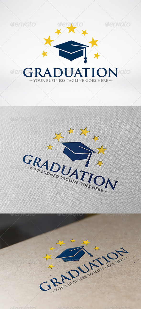 Graduate Logo Template by BossTwinsMusic | GraphicRiver