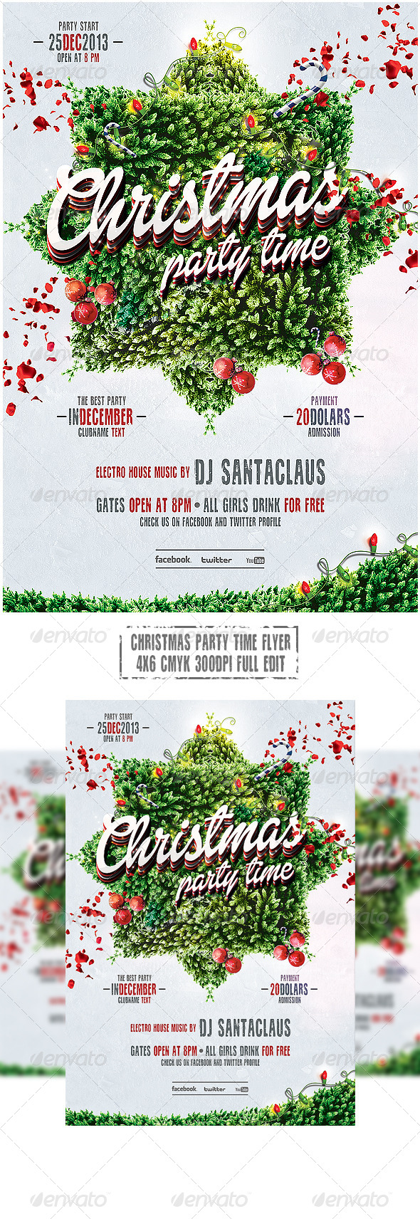 Christmas Flyer - Holidays Events