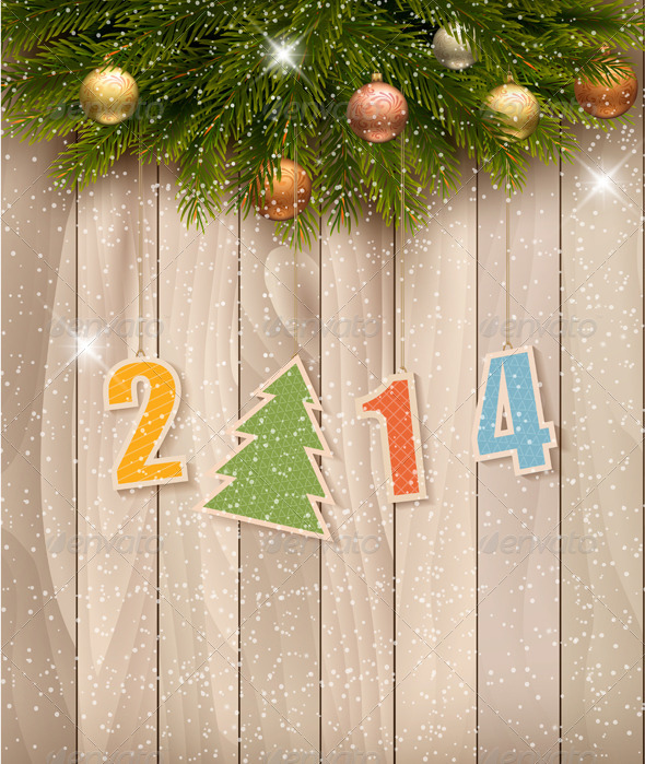 Happy New Year Background - Christmas Seasons/Holidays