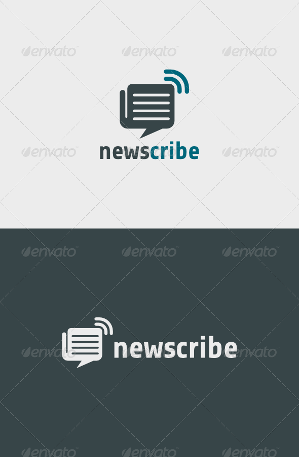 Newscribe Logo - Abstract Logo Templates