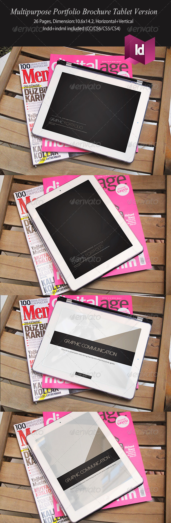 Multipurpose Portfolio Brochure Tablet Version - Digital Books ePublishing