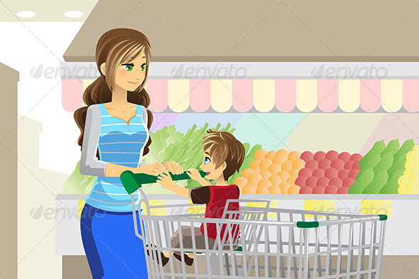 Grocery Shopping - Commercial / Shopping Conceptual