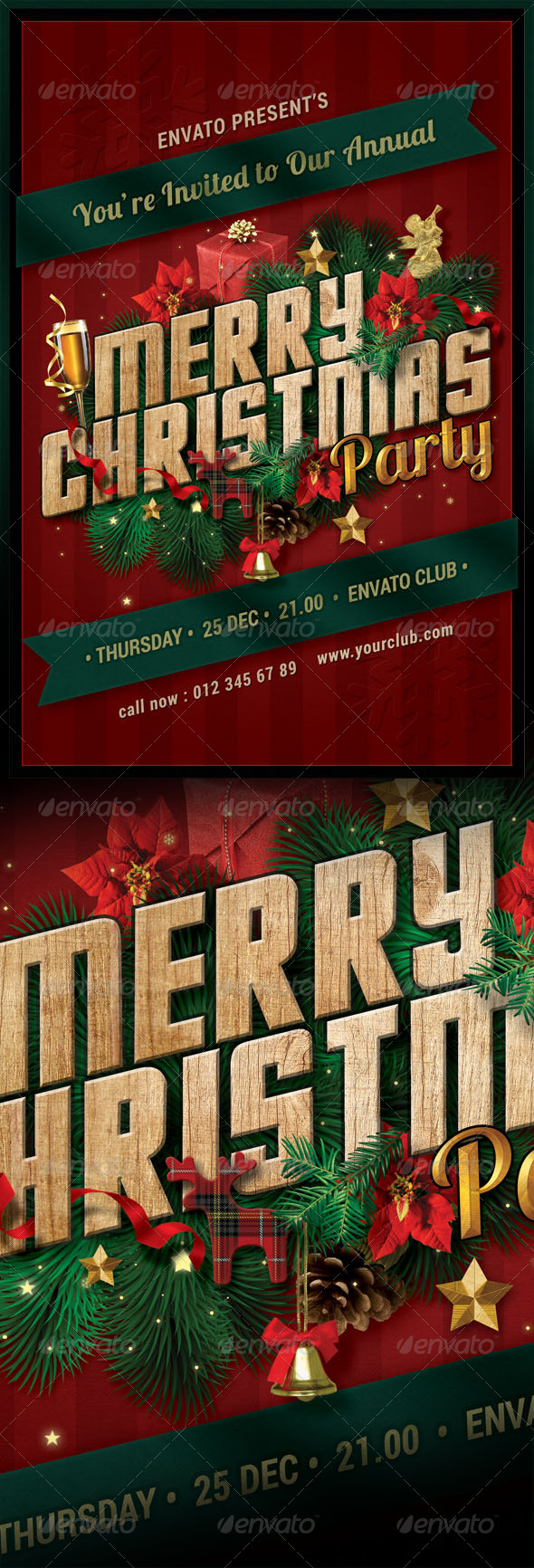 Christmas Party Flyer - Holidays Events
