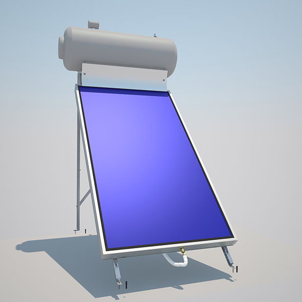 Solar Collector with - 3Docean 6268408