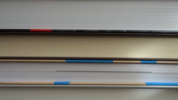 Background from a stack of books. alt