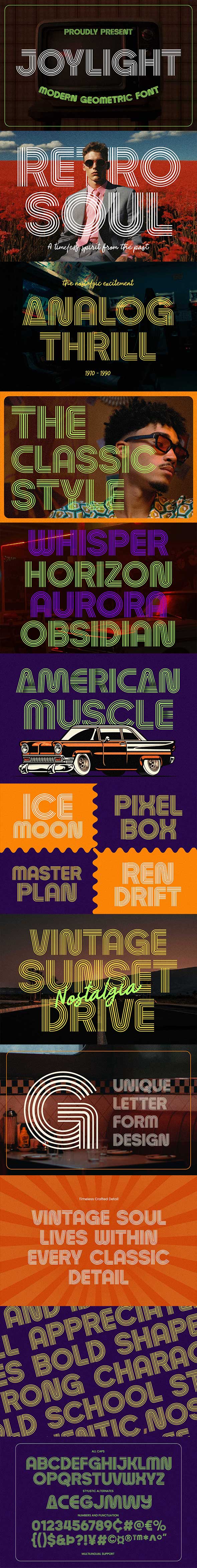 Retro Multiline - Joylight