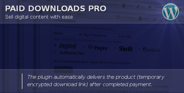 Paid Downloads Pro - CodeCanyon 2081656