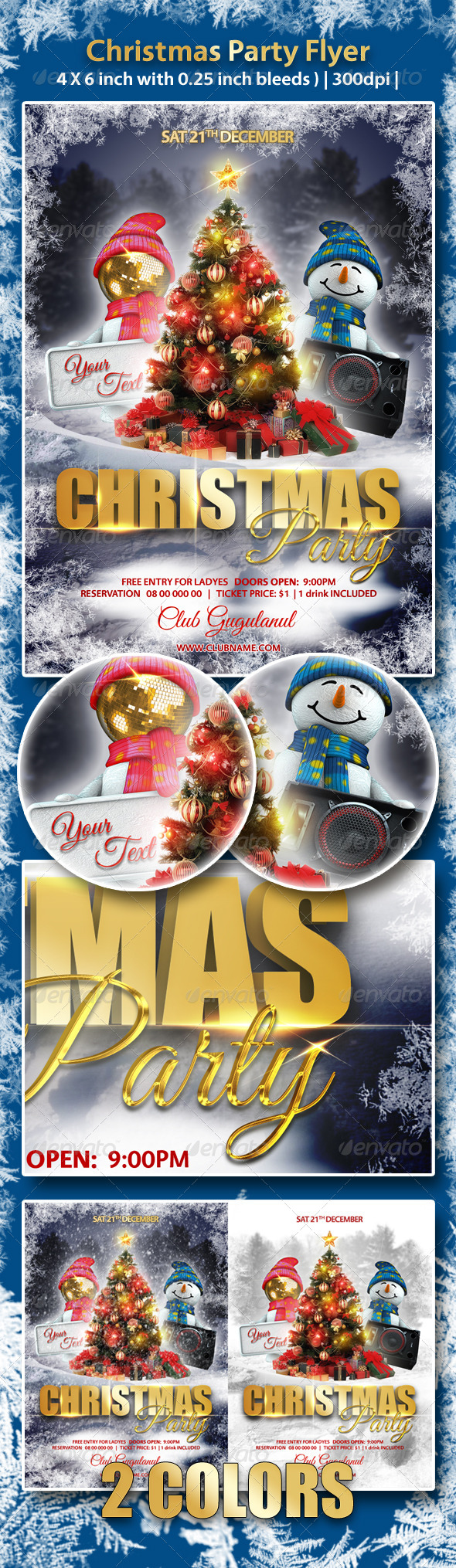 Christmas Party Flyer