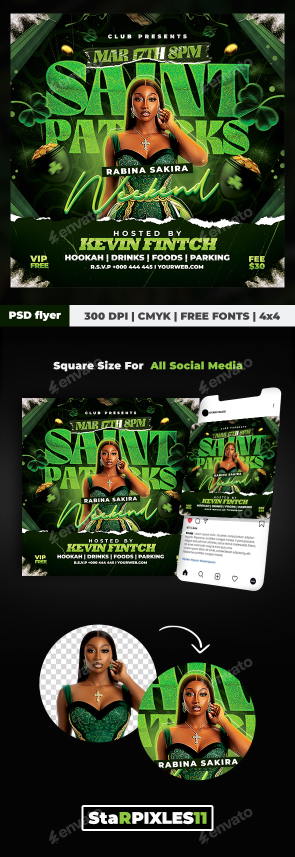 Saint Patricks Day Flyer