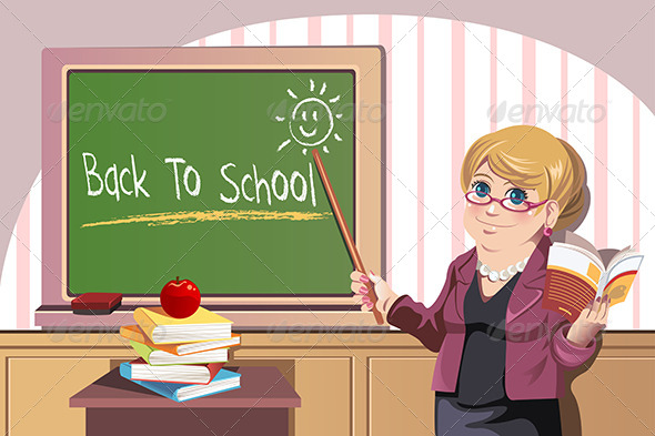 Back to School - People Characters