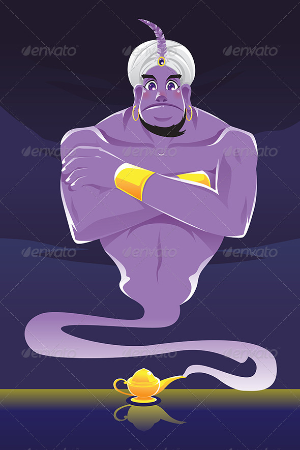 Genie - Characters Vectors