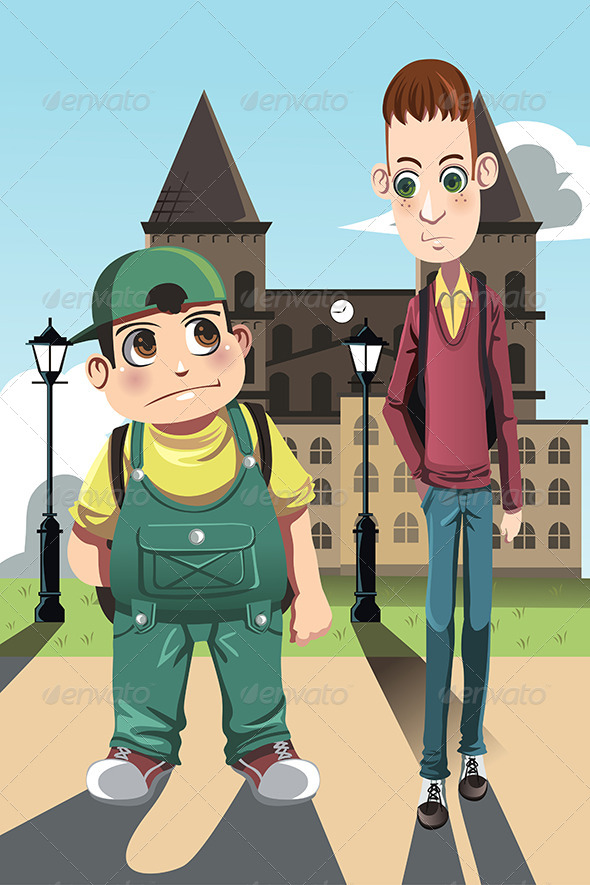 Two Boys - Conceptual Vectors