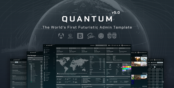 Quantum - Angular 21 Bootstrap 5 Admin Template by SeanTheme | ThemeForest