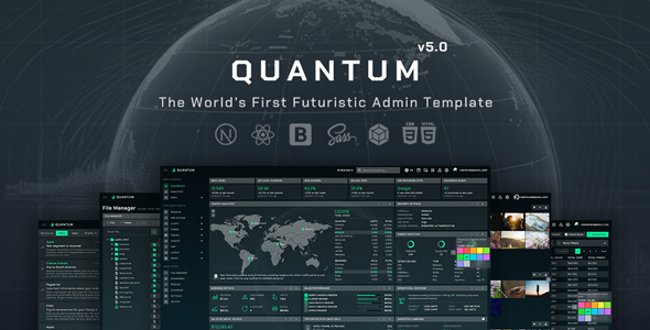 Quantum - Next.js 16 Bootstrap Admin Template