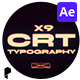 CRT Typography Scenes for After Effects - VideoHive Item for Sale