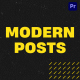 Modern Instagram Posts Mogrt Modern Instagram Posts Mogrt - VideoHive Item for Sale
