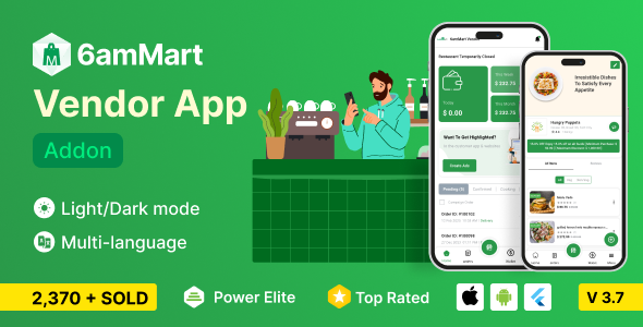 6amMart - Vendor App